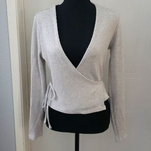 Levi's Vetiver ribbed long sleeve vest